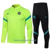 Sudadera De Entrenamiento Trajes Inter Milan Cremallera De Cuarto 2021/22 Verde - Hombre